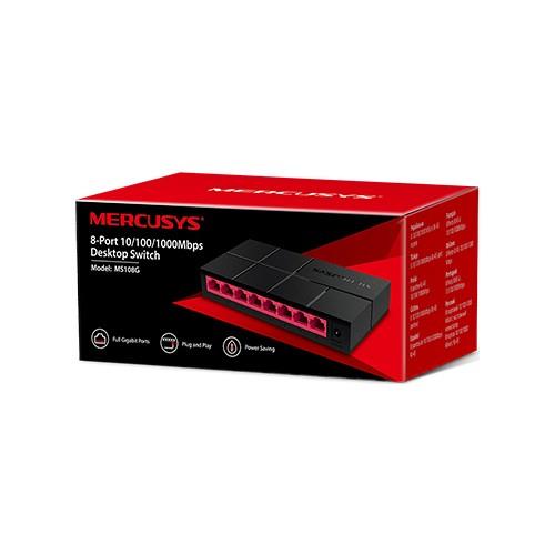TP-LINK MERCUSYS MS108G 8PORT 10/100/1000 GIGABIT SWITCH